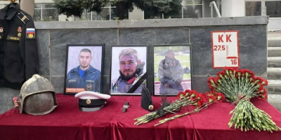 В Нижнекамске простились с пожарным Маратом Назиповым, погибшем в пожаре на НКНХ