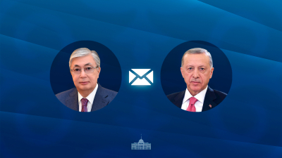 Глава государства направил поздравительную телеграмму Президенту Турции