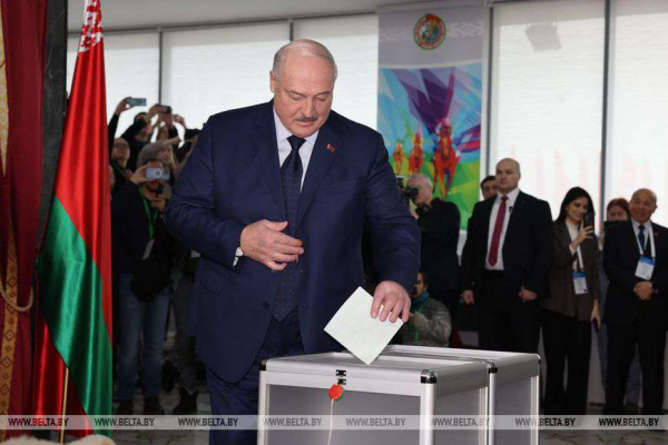 Более 86% избирателей проголосовали за Лукашенко на выборах в Беларуси
