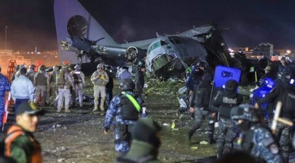 Число жертв авиакатастрофы в Боливии возросло до 24-х