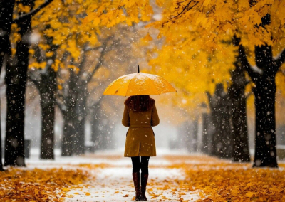 Дождь со снегом ожидается в среду в большинстве регионов Казахстана