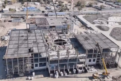 Строительство Дворца мира и согласия в Атырау завершат в первой половине 2026 года