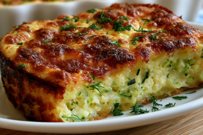Все лето делаю кабачковую запеканку с сыром: вкусный способ съесть много кабачков &mdash; подаю со сметаной и чесноком