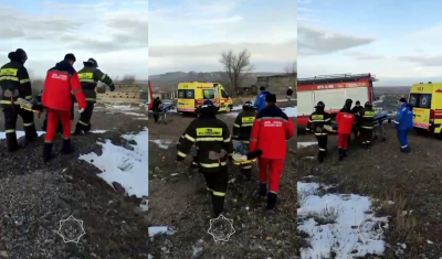 Подросток упал с обрыва в Темиртау