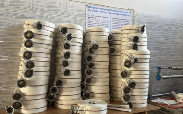 Пожарные рукава теперь будут делать в Актобе