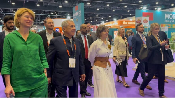 Минниханов посетил стенд Татарстана на выставке пищевой промышленности в Дубае 26/01/2026 &ndash; Новости