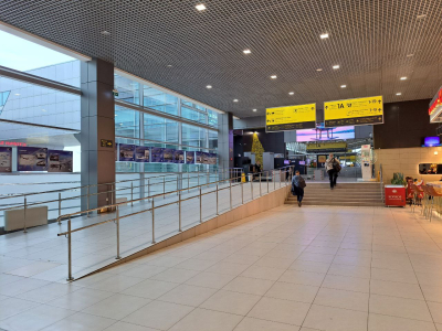 Аэропорт Казани работает в штатном режиме