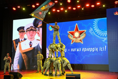 Астанада «Ел қорғау – нағыз ерлер ісі» әскери-патриоттық акциясы өтті