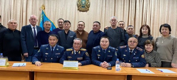 Абай облысында ҚАЖД қызметкерлері генерал-майормен кездесті