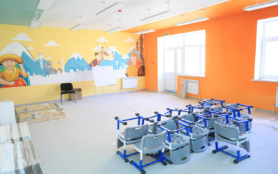 Комфортную школу построили в селе Сарыжар