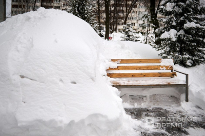 В Набережных Челнах за три дня вывезли почти 19 тыс. м&sup3; снега