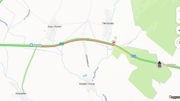 На трассе Казань - Челны встали в пятикилометровую пробку из-за аварии 04/04/2026 &ndash; Новости