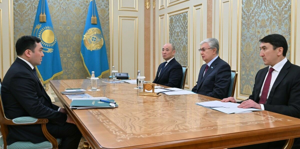 Глава государства принял министра энергетики Ерлана Аккенженова
