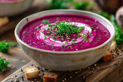 Свекла больше не &laquo;на подхвате&raquo;: этот крем-суп заставит полюбить ее даже скептиков