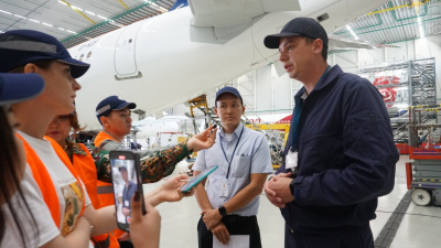 Год рабочих профессий: плановое техобслуживание началось в Air Astana