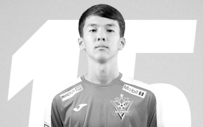 Трагически погиб 15-летний футболист «Актобе U-16»