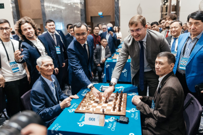 В Астане открылся финал республиканского шахматного турнира «Senat Open»