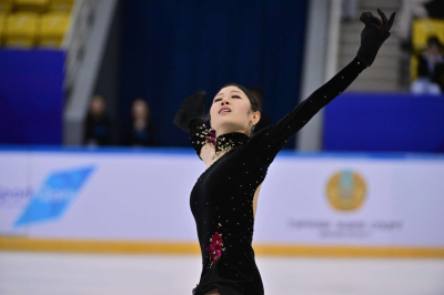 Обладательница &quot;серебра&quot; ЧМ по фигурному катанию победила на Мемориале Дениса Тена