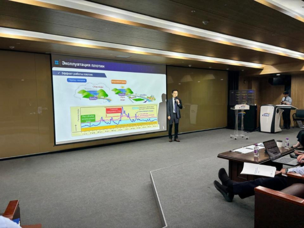 Каскадный гидроэнергопроект обсудили представители Казахстана и Кореи