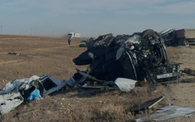 Выживших в аварии, в которой погибло 12 человек, доставят в Астану санавиацией