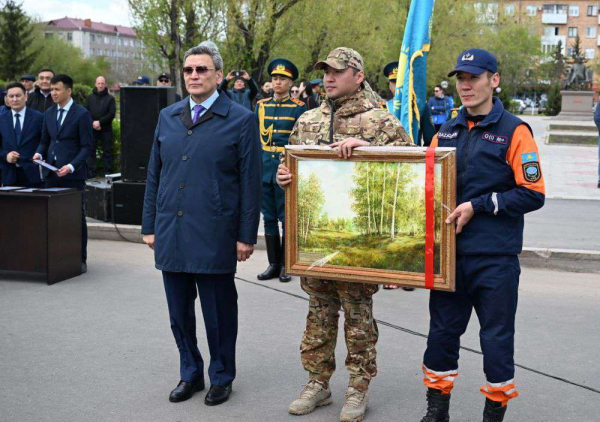 В знак благодарности