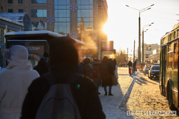 В Казани временно изменено движение автобуса №22 из-за снегопада