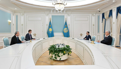 Касым-Жомарт Токаев принял главу FIDE