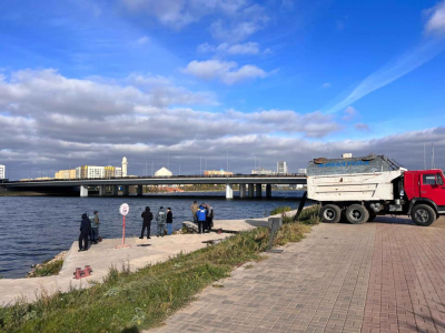 В Есиль выпустили более 300 тысяч сеголеток карпа