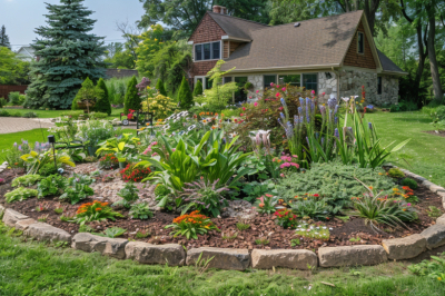 10 идей сделать клумбу своими руками: от покрышек до дизайнерских решений