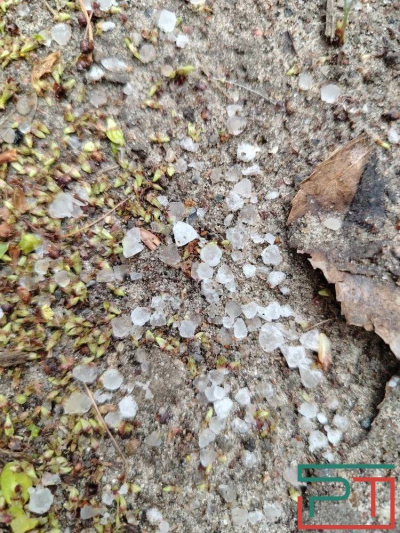 Центр Казани накрыло градом &mdash; фото